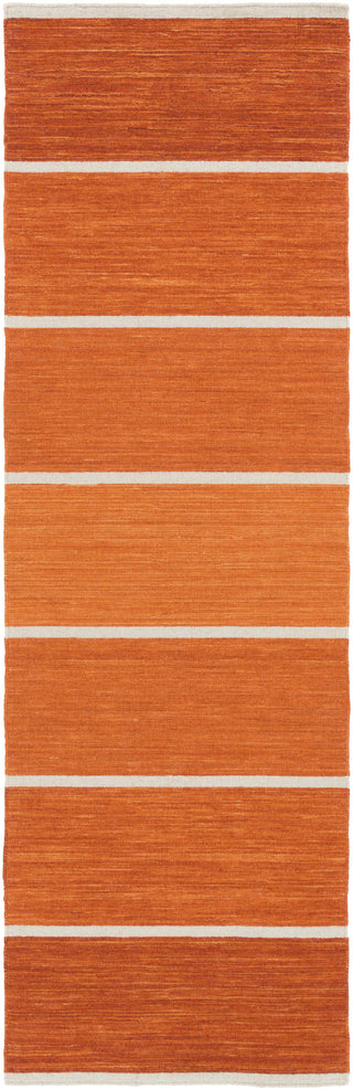 Surya Calvin CLV-1044 Rust Area Rug 2'6'' X 8' Runner