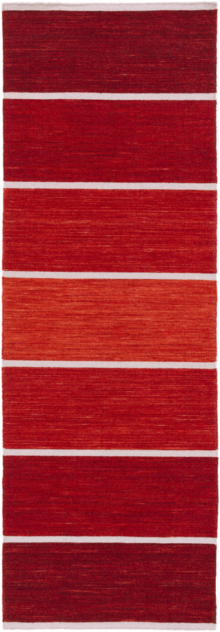 Surya Calvin CLV-1046 Burgundy Area Rug 2'6'' x 8' Runner