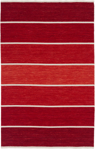 Surya Calvin CLV-1046 Burgundy Area Rug 5' x 8'