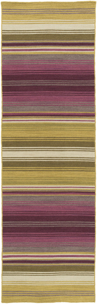 Surya Calvin CLV-1049 Magenta Area Rug 2'6'' x 8' Runner