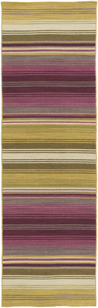 Surya Calvin CLV-1049 Magenta Area Rug 2'6'' X 8' Runner