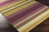 Surya Calvin CLV-1049 Magenta Hand Woven Area Rug 5x8 Corner