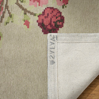 Safavieh Classic Vintage CLV115B Beige/Red Area Rug Backing