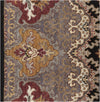 Surya Cambridge CMB-8004 Grey Hand Knotted Area Rug 16'' Sample Swatch