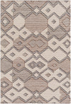 Cameroon CMR-1001 White Hand Woven Area Rug by Surya 5' X 7'6''