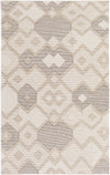 Cameroon CMR-1002 White Hand Woven Area Rug by Surya 5' X 7'6''