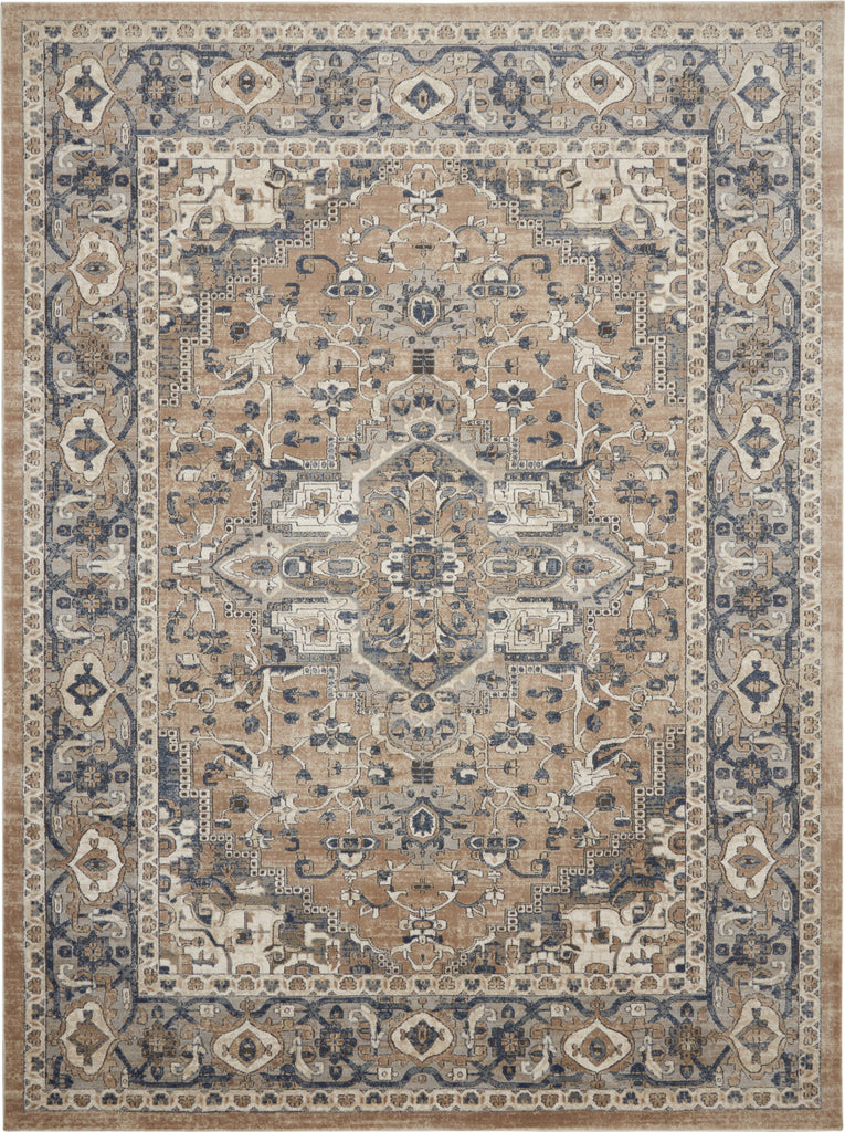 Nourison Concerto CNC05 Beige/Grey Area Rug