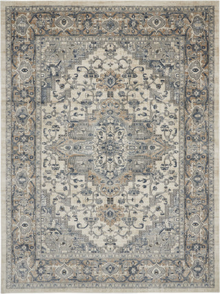 Nourison Concerto CNC05 Ivory/Grey Area Rug