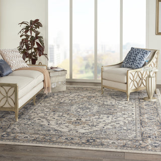 Nourison Concerto CNC05 Ivory/Grey Area Rug