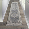Nourison Concerto CNC07 Grey/Ivory Area Rug