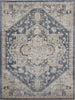 Nourison Concerto CNC08 Ivory Blue Area Rug