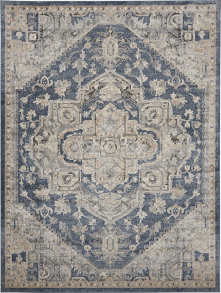 Nourison Concerto CNC08 Ivory Blue Area Rug