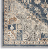 Nourison Concerto CNC08 Ivory Blue Area Rug