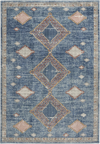 Nourison Concerto CNC14 Blue Area Rug