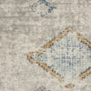 Nourison Concerto CNC14 Ivory/Grey/Blue Area Rug