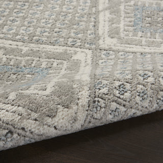 Nourison Concerto CNC16 Grey/Ivory/Blue Area Rug