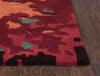 Rizzy CNP101 Orange Area Rug by Connie Post Detail Image