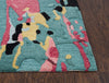 Rizzy CNP102 Blue Area Rug by Connie Post Detail Image