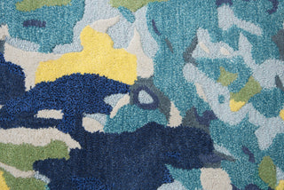 Rizzy CNP105 Blue Area Rug by Connie Post Angle Image