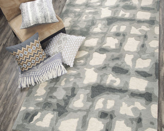 Rizzy CNP107 Neutral Area Rug by Connie Post Corner Image Feature