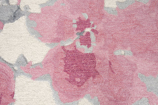 Rizzy CNP108 Pink Area Rug by Connie Post Angle Image