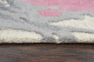 Rizzy CNP108 Pink Area Rug by Connie Post Edge Image