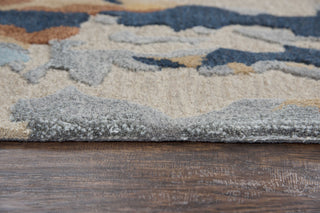 Rizzy CNP109 Blue Area Rug by Connie Post Edge Image