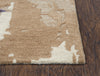 Rizzy CNP111 Orange Area Rug by Connie Post Detail Image