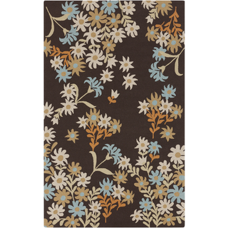 Surya Cannes CNS-5405 Chocolate Area Rug by Paule Marrot 5' x 8'