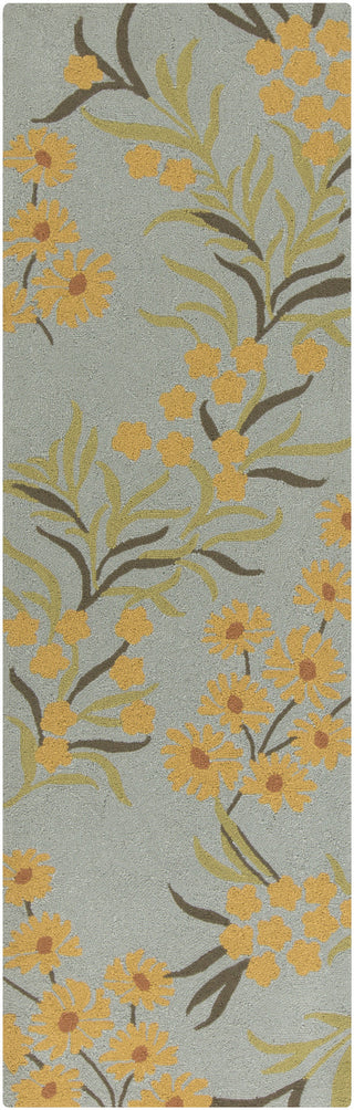 Surya Cannes CNS-5411 Slate Area Rug by Paule Marrot 2'6'' x 8' Runner