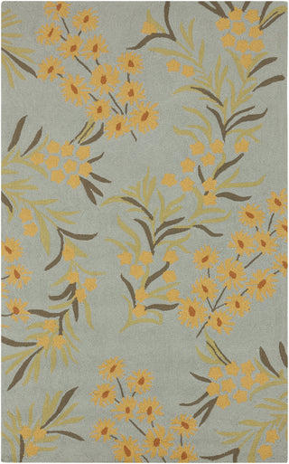 Surya Cannes CNS-5411 Slate Area Rug by Paule Marrot 5' x 8'