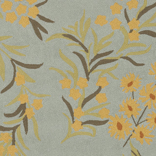 Surya Cannes CNS-5411 Slate Hand Hooked Area Rug by Paule Marrot Sample Swatch