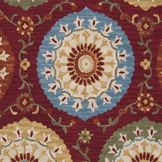 Surya Centennial CNT-1050 Cherry Hand Tufted Area Rug Sample Swatch