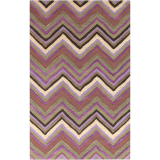 Surya Centennial CNT-1071 Magenta Area Rug 5' x 8'