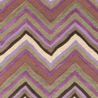 Surya Centennial CNT-1071 Magenta Hand Tufted Area Rug Sample Swatch