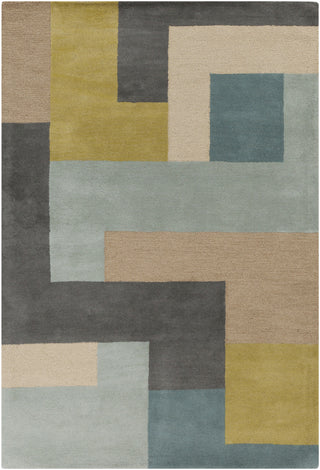 Surya Centennial CNT-1080 Teal Area Rug 5' x 8'