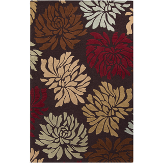 Surya Centennial CNT-1092 Burgundy Area Rug 5' x 8'