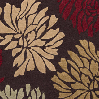 Surya Centennial CNT-1092 Burgundy Hand Tufted Area Rug Sample Swatch