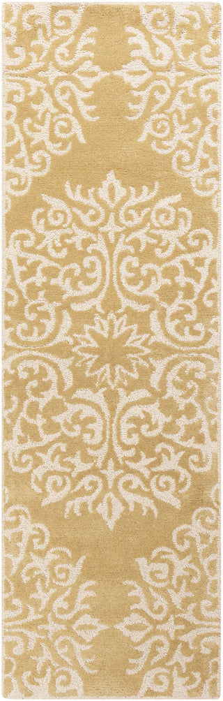 Surya Centennial CNT-1093 Gold Area Rug 2'6'' X 8' Runner