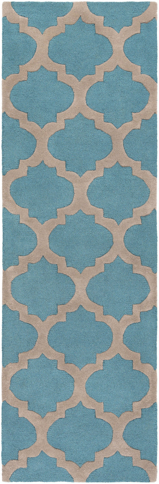 Surya Centennial CNT-1100 Teal Area Rug 2'6'' X 8' Runner