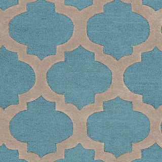 Surya Centennial CNT-1100 Teal Hand Tufted Area Rug Sample Swatch