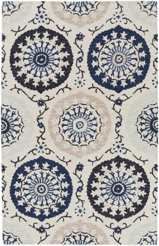 Surya Centennial CNT-1103 Navy Area Rug 5' x 8'