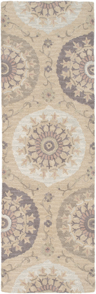 Surya Centennial CNT-1104 Beige Area Rug 2'6'' X 8' Runner