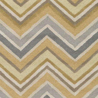 Surya Centennial CNT-1106 Gold Hand Tufted Area Rug Sample Swatch