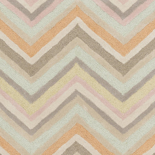 Surya Centennial CNT-1107 Salmon Hand Tufted Area Rug Sample Swatch