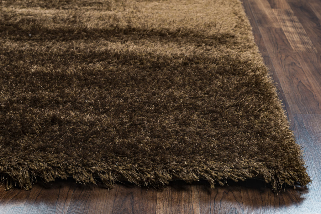 Rizzy Commons CO8363 Brown Area Rug Edge Shot Feature