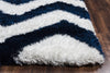 Rizzy Commons CO9495 Navy Area Rug Edge Shot