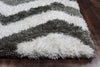 Rizzy Commons CO9536 Grey Area Rug Edge Shot