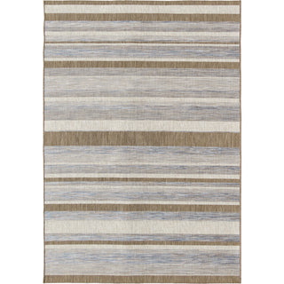 Orian Rugs Coastal Tides Seaside Stripes Blue Area Rug main image