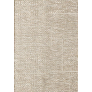 Orian Rugs Coastal Tides Squared Sand Beige Area Rug main image